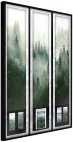 Αφίσα - Eternal Forest – Triptych - 20x30 - Μαύρο - Χωρίς πασπαρτού