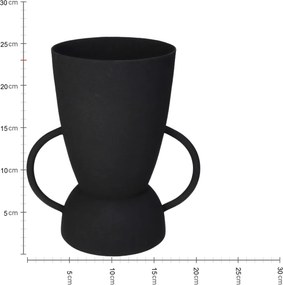 Κασπώ ArteLibre Μαύρο Μέταλλο 20x13x23cm