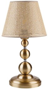 Φωτιστικό Επιτραπέζιο 534LUN6525 Φ25x50cm 1xE27 40W Beige-Gold Opviq