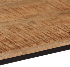 Τραπέζι Κονσόλα 80 x 30 x 74 εκ. από Μασίφ Ξύλο Μάνγκο/Σίδερο