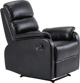 Πολυθρόνα Relax Conord-Μαύρο