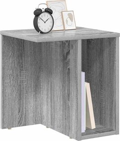 vidaXL End Table 2 pcs Γκρίζο Σονομα 37 x 32 x 40 εκ