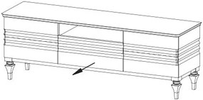 Έπιπλο τηλεόρασης Terrin plus