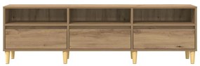 vidaXL Ντουλάπι TV artisan δρυς 150 x 30 x 45 εκ Επεξεργασμένο ξύλο