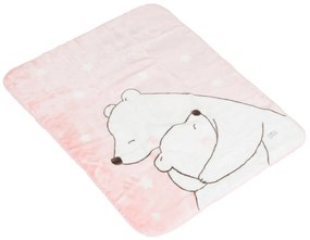 CANGAROO ΒΕΛΟΥΔΙΝΗ ΚΟΥΒΕΡΤΑ ΑΓΚΑΛΙΑΣ 80/110CM SOFTY SWEET HUGS PINK 3800146271183