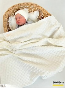 Stewehome Πολύχρωμη κουβέρτα αγκαλιάς για κορίτσια από 100% βαμβάκι 90x85 cm