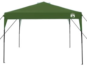vidaXL Σκηνή Canopy Pop-up Πράσινο 300 x 300 cm ύφασμα