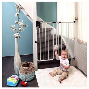 A3 Baby & Kids Πόρτα Ασφαλείας για Παιδιά SafeDoor Λευκή 75,5-116 εκ.