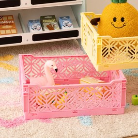 Κουτί Αποθήκευσης (31x20x11.5) A-S Crate Pink 205857B