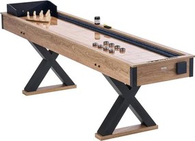 VEVOR 274,3 cm Shuffleboard Table 2 in 1 Shuffleboard and Bowling Combo Set