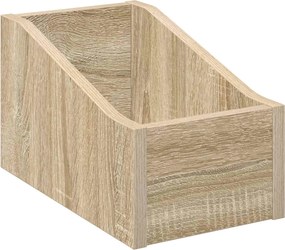 vidaXL Κουτί LP Sonoma Δρυς 18 x 32 x 18 εκ. Επεξεργασμένο Ξύλο