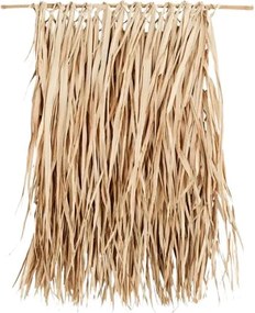 Ψάθινο διακοσμητικό τοίχου boho 70x98εκ.