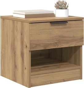 vidaXL Ντουλάπι κρεβατιού 2 τμχ. Artisan Oak 40 x 39 x 40 εκ.