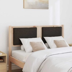 vidaXL Κεφαλάρι Άλλο Καφέ 135 cm Μασίφ ξύλο πεύκου