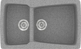 Sanitec Classic 320 (79×50) - Γρανιτένιος νεροχύτης - Granite GREY