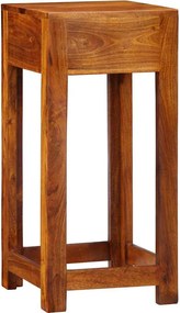 vidaXL Φλοράλ Τραπέζι Τέλους με συρτάρι Καφέ 35 x 35 x 75 εκ.