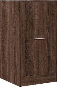 vidaXL Συρταριέρα Γενικής Χρήσης Καφέ Δρυς 40x41x77,5 εκ. Επεξ. Ξύλο