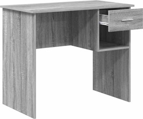 vidaXL Γραφείο Γκρίζο Σονομα 90 x 49 x 75 εκ Επεξεργασμένο ξύλο