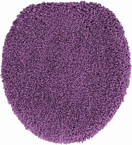 vidaXL Σετ Μάτ Μπάνιου Αντιολισθητικό 3 pcs Μοβ PP