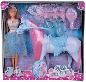 Κούκλα Simba Steffi Love Princess 29 cm Άλογο