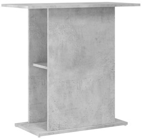vidaXL Βάση Ενυδρείου Γκρι Σκυροδ. 75x36x72,5 εκ. Επεξεργασμένο Ξύλο