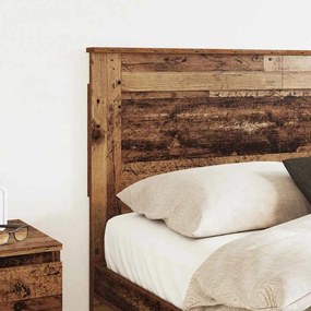 vidaXL Κεφαλάρι με κεφαλάρι Artisan Oak 140 cm Επεξεργασμένο ξύλο