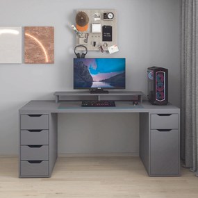Γραφείο Ανθρακί BAAFLOR 180x60x75