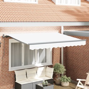 vidaXL Σκηνίτσα Αναδιπλούμενη Λευκό 350 x 200 cm