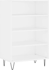 vidaXL Ραφιέρα Λευκή 57 x 35 x 90 από Επεξεργασμένο Ξύλο