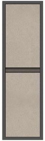 Στήλη Μπάνιου Elite 3CELI035SMG 35x30x130cm Smoke Grey Polywood