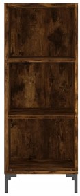 vidaXL Ντουλάπι Καπνιστή δρυς 34,5x34x180 εκ. από Επεξεργασμένο Ξύλο