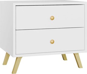 Κομοδίνο Siena-Leuko - 54.00Χ41.00Χ48.00cm