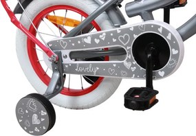 Lovely 14 Inch 23 cm Girls Coaster Brake Grey