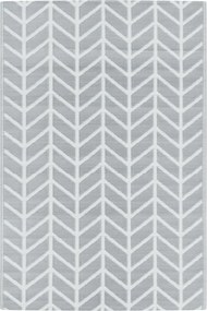 vidaXL Χαλί εξωτερικού χώρου ARAKIL γκρι 120x180 cm PP