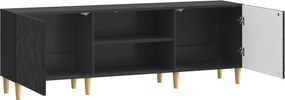 vidaXL Ντουλάπι TV 150 x 31 x 50 εκ. Μαύρο Επεξεργασμένο Ξύλο