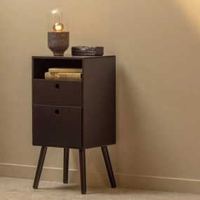 Κομοδίνο DE EEKHOORN Ozzy nightstand high wood black 374053-Z-0071