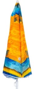 Ομπρέλα παραλίας Muhler U5037 651449, 180x180 cm, Χωρίς βάση, Βραχίονας σπασίματος, 8 πλευρές, Ποικιλία