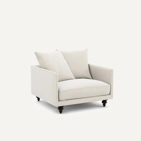 Πολυθρόνα από βελούδινο chenille, Lazare