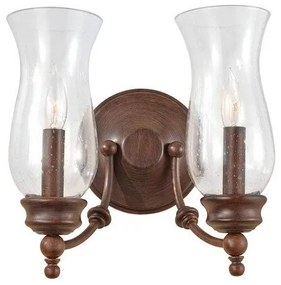 Απλίκα Φωτιστικό Τοίχου 2xE14 Μπρονζέ Pickering Lane FE-PICKERING-LANE2 Elstead Lighting-FE-PICKERING-LANE2-Μπρονζέ FE-PICKERING-LANE2