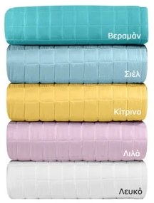 Beauty Home Κουβερλί υπέρδιπλο Oscar σε 10 χρώματα Art 1599 220x240  Λευκό