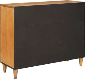 vidaXL Πλαϊνό γραφείο 90 x 33 x 75 εκ Στερεό ξύλο μάνγκο