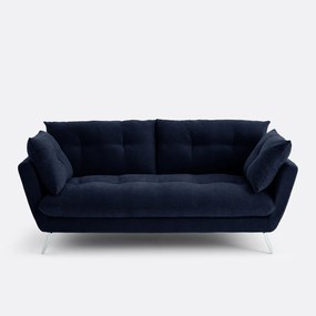 Καναπές 3, 4 ή 5 θέσεων, από μελανζέ πολυεστέρα, TOMI