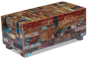 Τραπεζάκι Σαλονιού / Μπαούλο 80 x 40 x 35 εκ. Ανακυκλωμένο Ξύλο - Καφέ