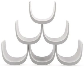 Κάβα Μπουκαλιών Noah GIA13 W 34,5x15,5x27cm White Alessi Πολυρεσίνη