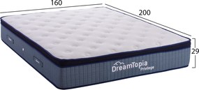 ΣΤΡΩΜΑ DREAMTOPIA, σειρά PRIVILEGE HM660.160--160X200x29Υ