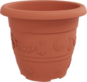 vidaXL Γλάστρες φυτών 6 pcs Κεραμιδί Ø 30 x 25 εκ Πλαστικό