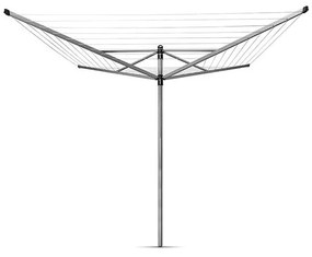 Brabantia Lift-O-Matic για εξωτερικούς χώρους 90300267, 50 m, Ρυθμιζόμενο ύψος, Μεταλλική ακίδα εκσκαφής, Θήκη, Τσάντα με κλιπς, Ανθεκτικό στη διάβρωση, Inox