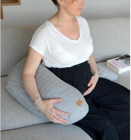 Breastfeeding Cushion Béaba Big Flopsy Γκρι