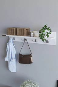 Ράφι Τοίχου ArteLibre LERATO Λευκό Μοριοσανίδα 90x17x25cm