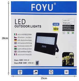 FOYU LED προβολέας 50W - FOYU LED Outdoor lights